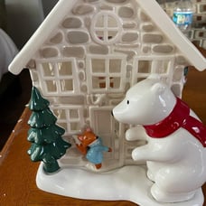 2014 Limited Edition Collectible Holiday Village Luminary Bath & Body Works
