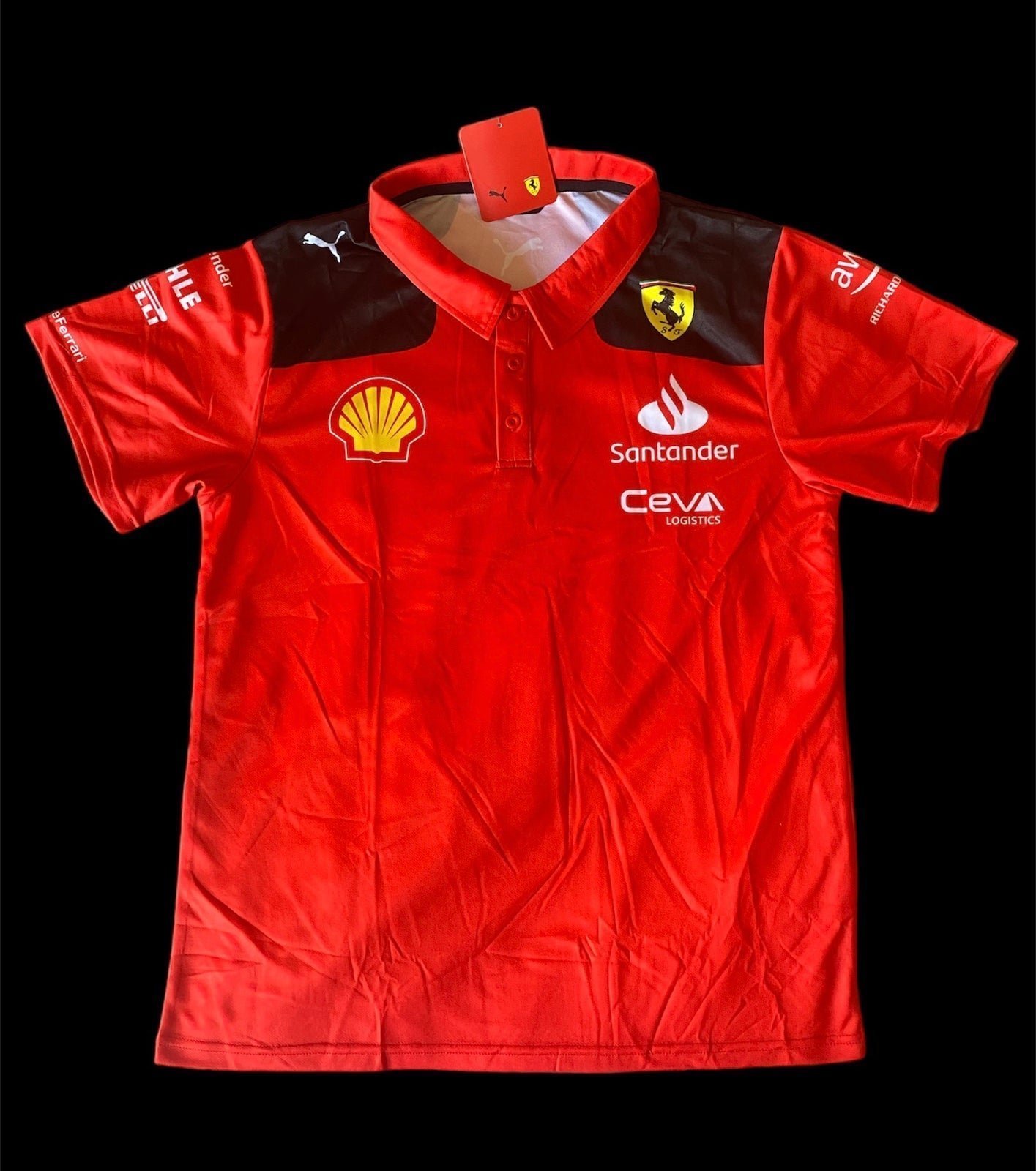 Scuderia Ferrari F1 2023 Team Replica Polo