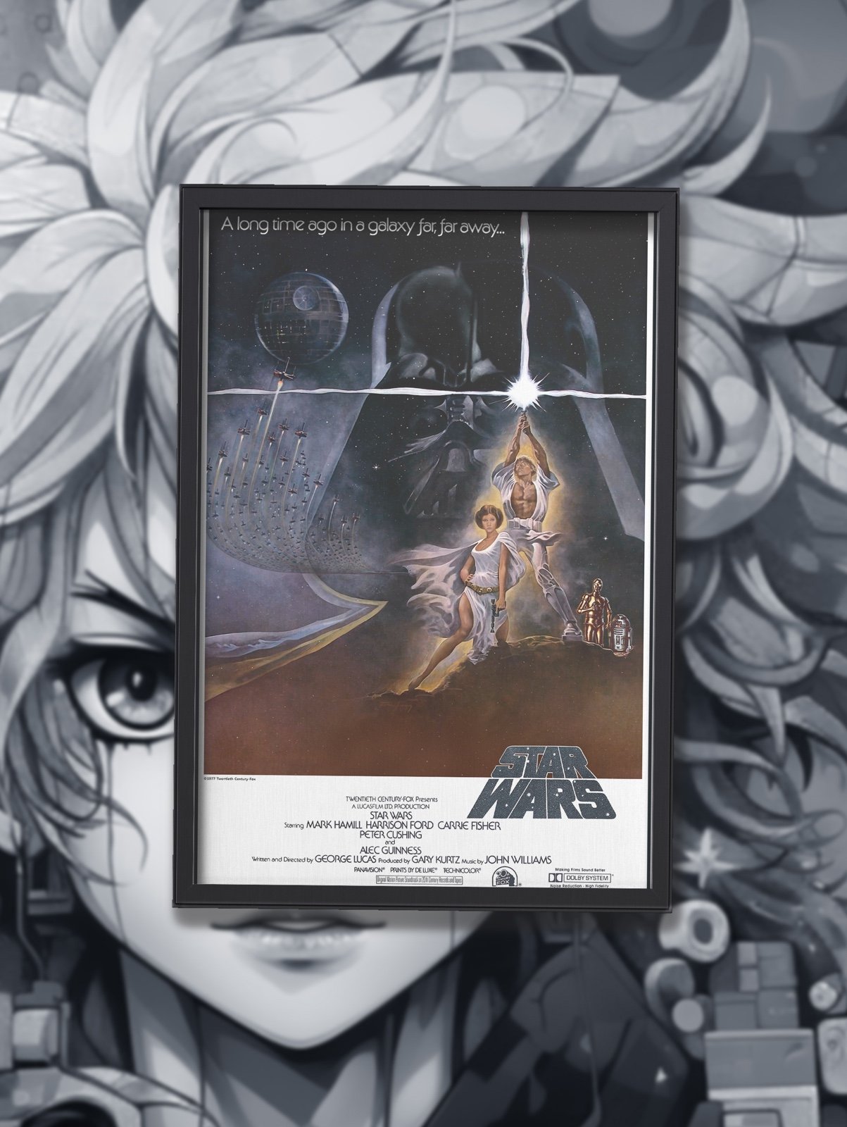 Star Wars A New Hope movie posters 30x40 huge poster free shipping