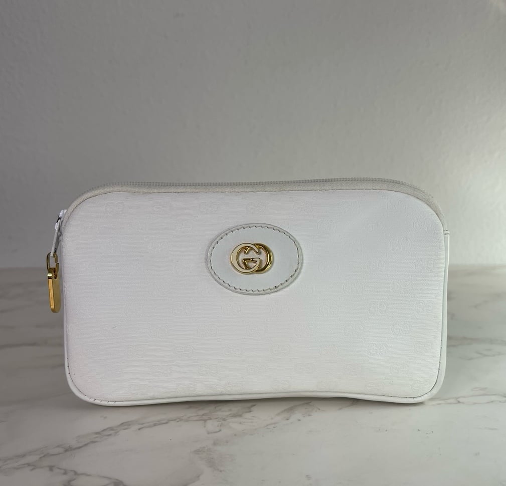 Authentic Vintage Gucci Micro GG Wallet Pouch