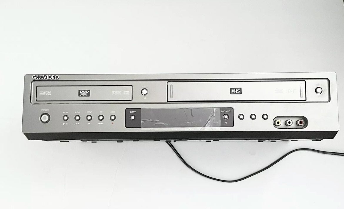 Go Video DVD VCR Combo Player