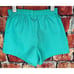 Vintage Buster Brown Toddler Boys Shorts Size 3T Green Blue Poly Cotton