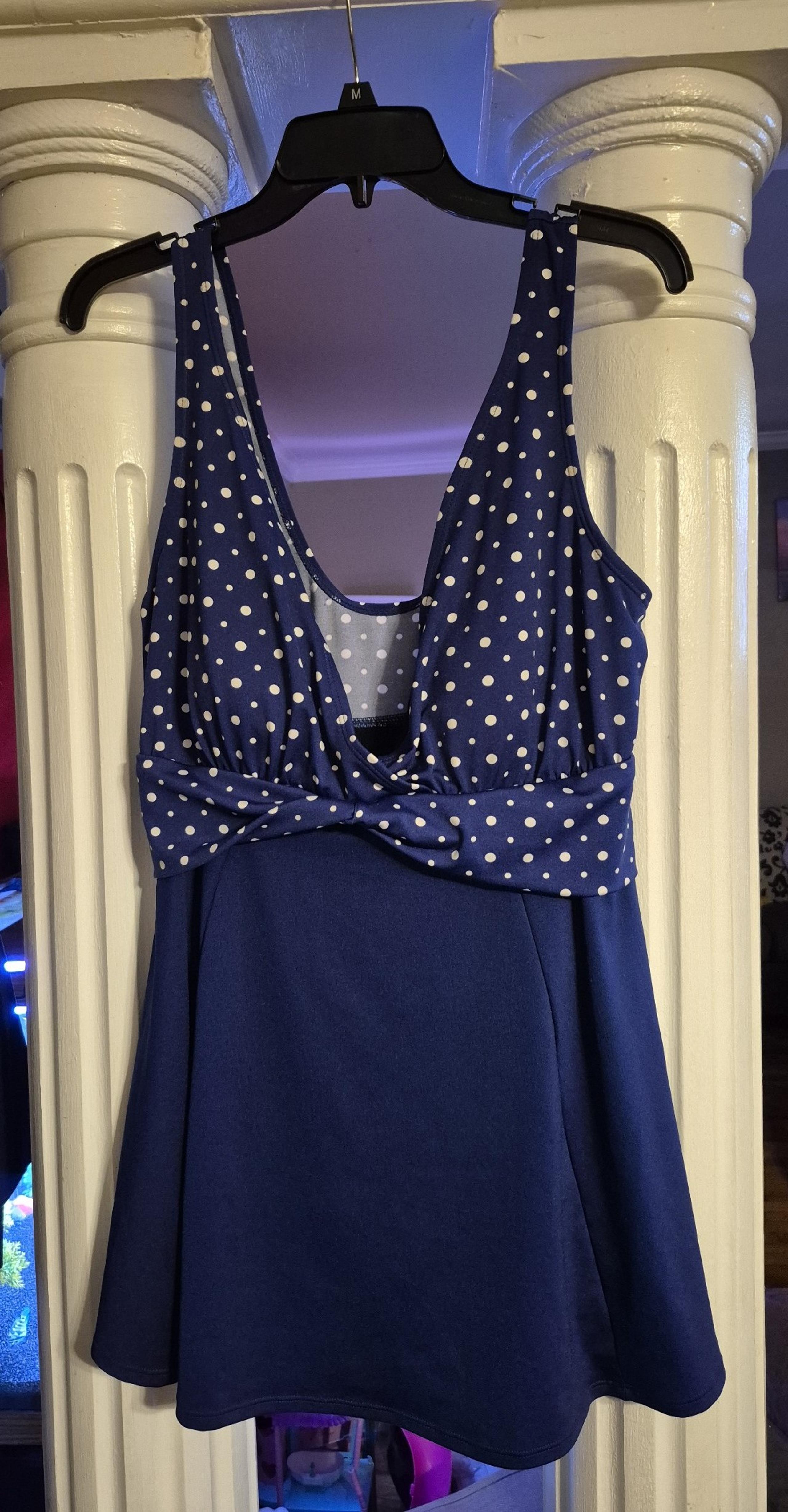 Women's Boutique Southern Expressions Plus-Size One Piece Swim Dress Size 20