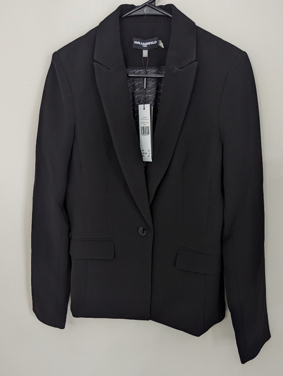 NWT Karl Lagerfeld Paris/Long Tall Sally Blazer size 8 Tall