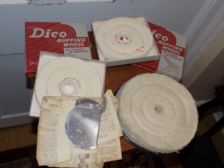 Disc Buffing wheels and accessories for jewelry