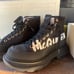 Designer-Inspired Black High-Top Sneakers – Women’s Size 40 (US 9.5)