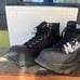 Designer-Inspired Black High-Top Sneakers – Women’s Size 40 (US 9.5)