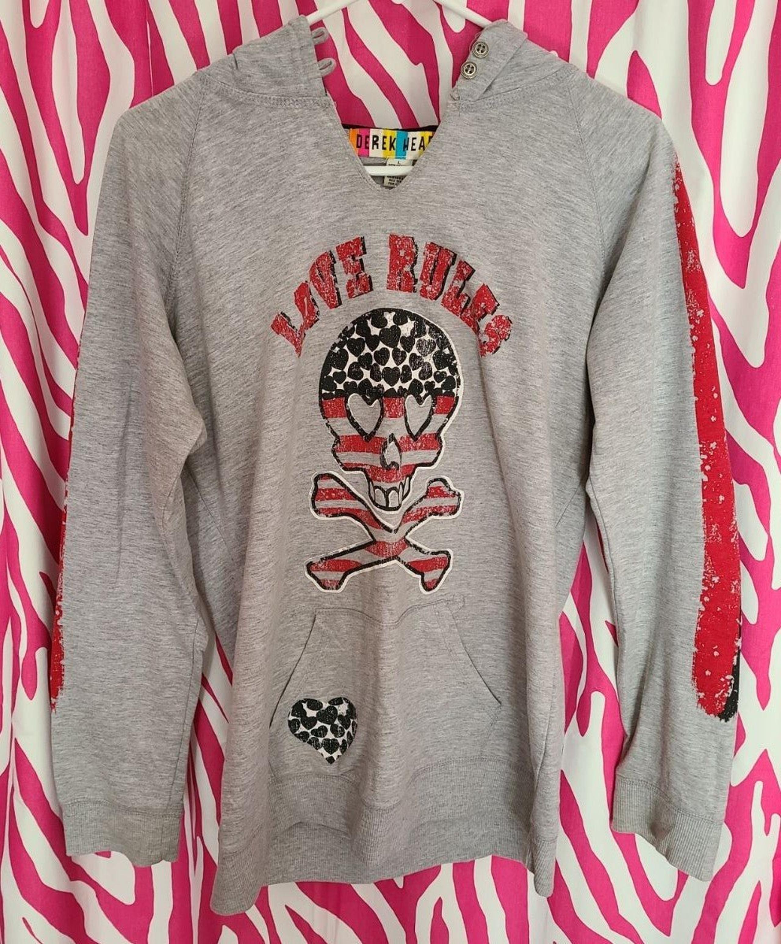 Skull, Heart & Wings Sweatshirt