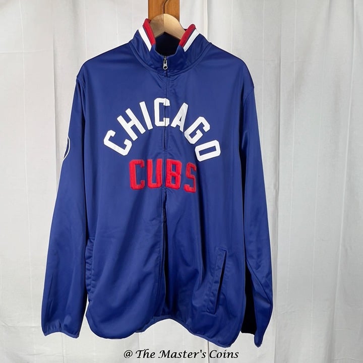 Chicago Cubs G-III Sports by Carl Banks Power Pitcher Full-Zip Jacket - XXL