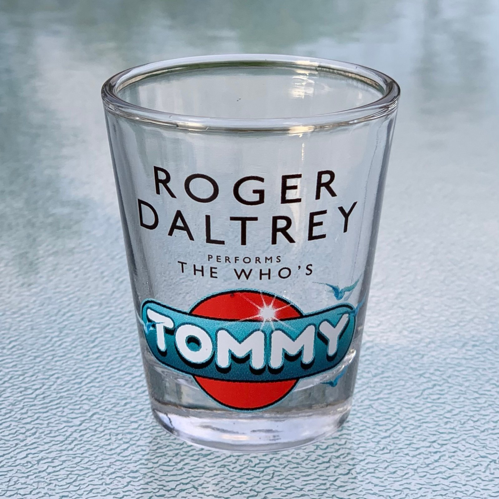 Roger Daltrey Performs The Who’s TOMMY Collectible Shot Glass