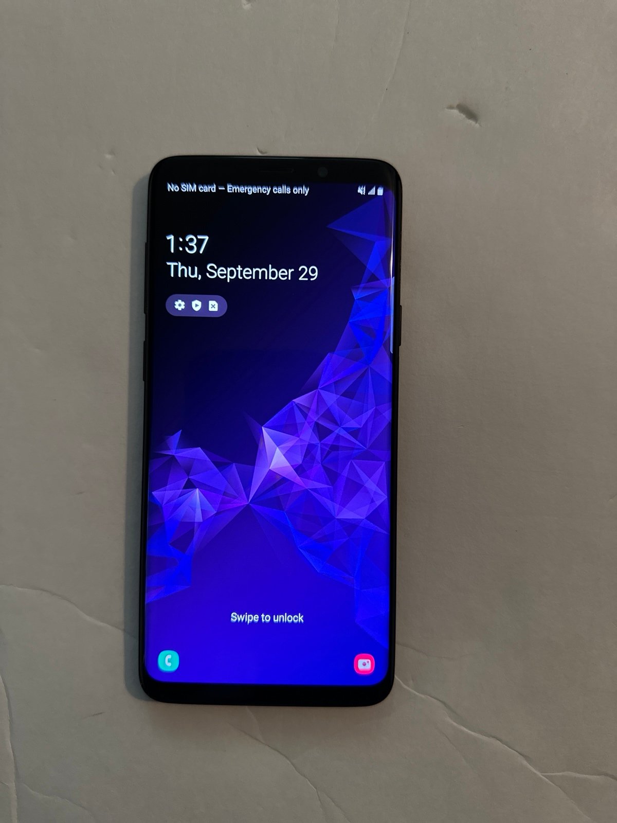 Samsung Galaxy s9 plus 64GB in Black