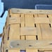 2001 Longaberger Medium Market Basket Swing Handles Divided Protector and More