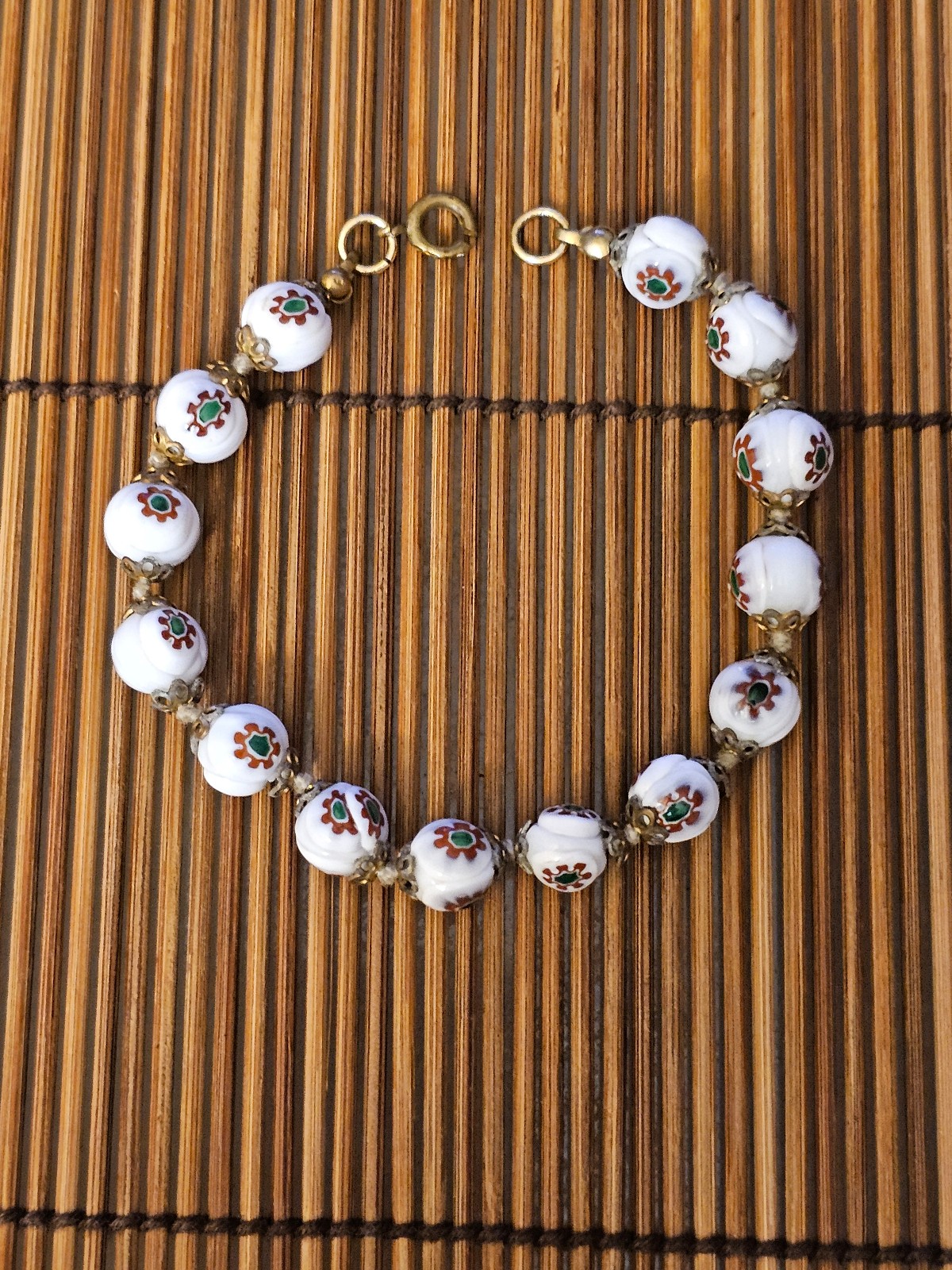 Murano Millefiori Venetian Bracelet (Vintage)