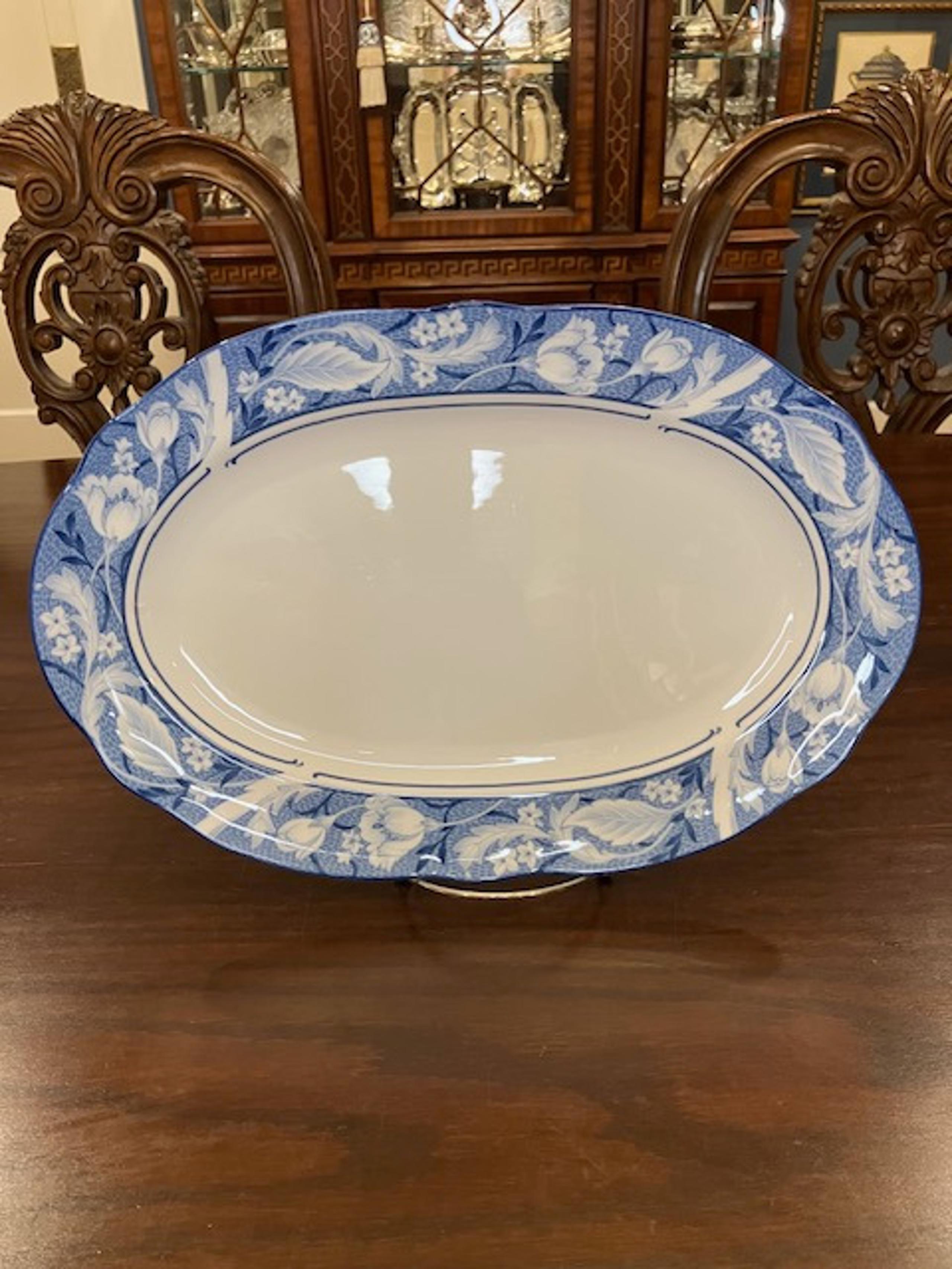 Winter Whites by Noritake - One Vintage Oval Serving Platter