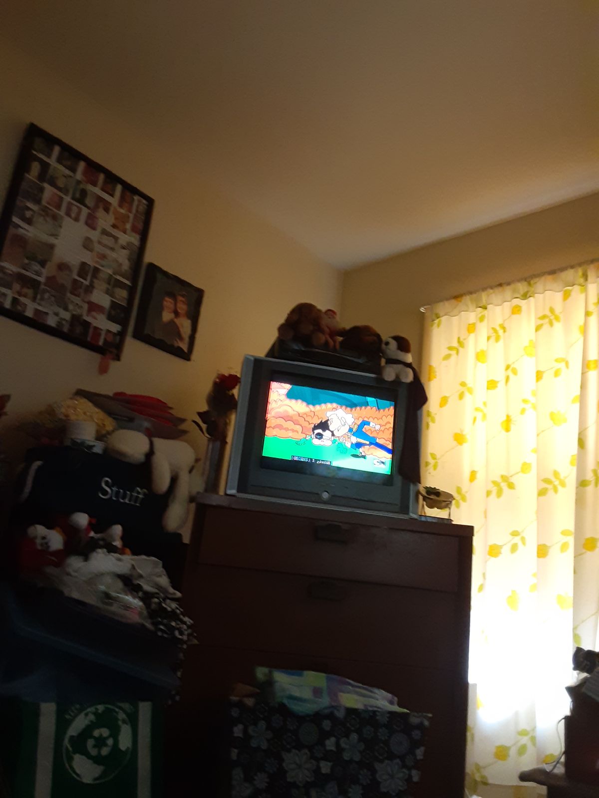 A ten year old tv
