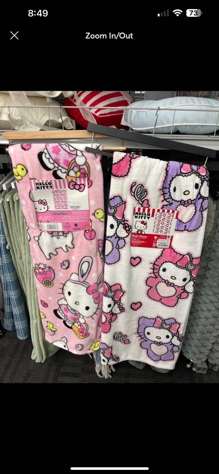 Hello Kitty easter blanket