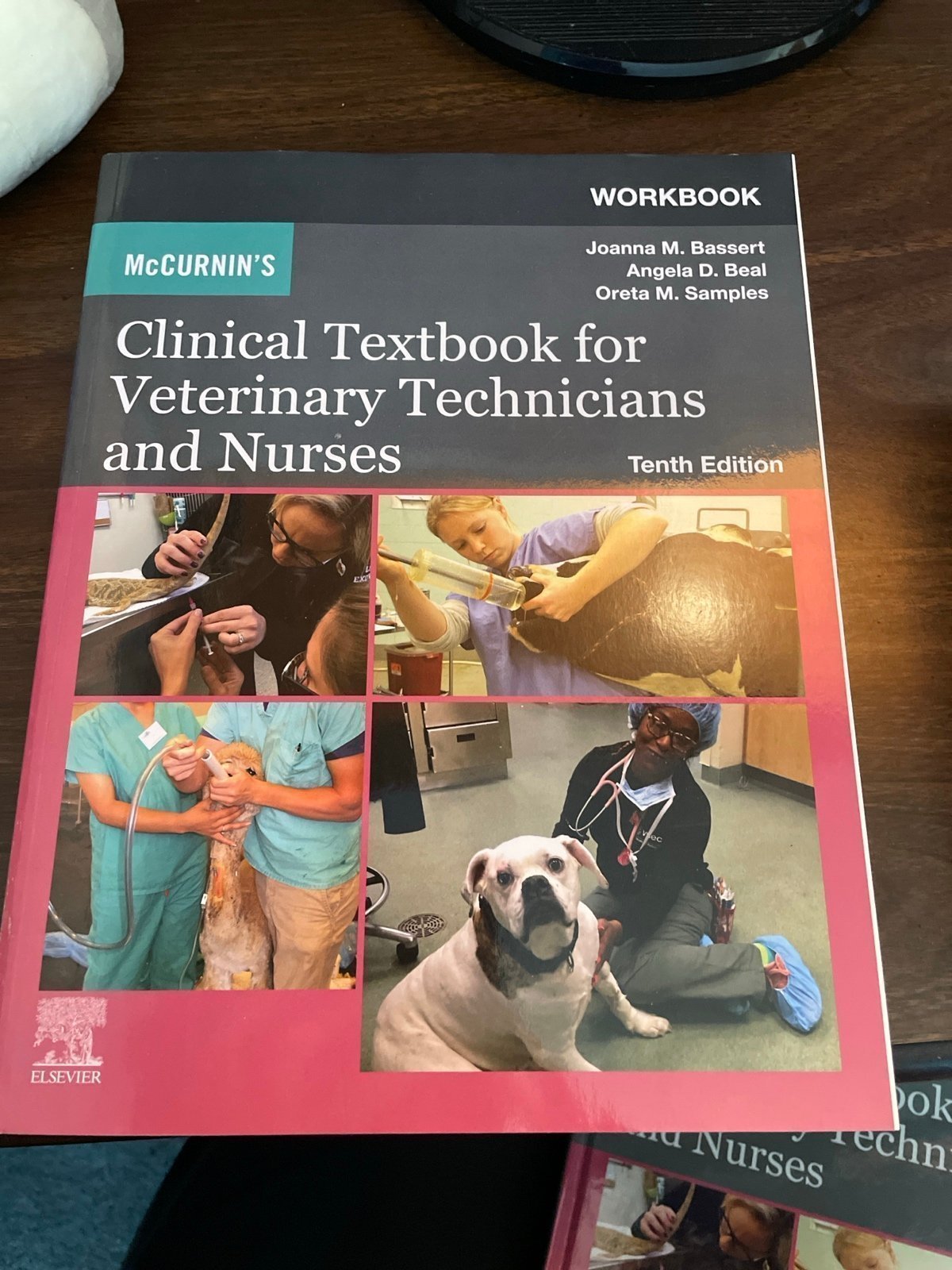 Clinical textbook for veterinary technicians and nurses