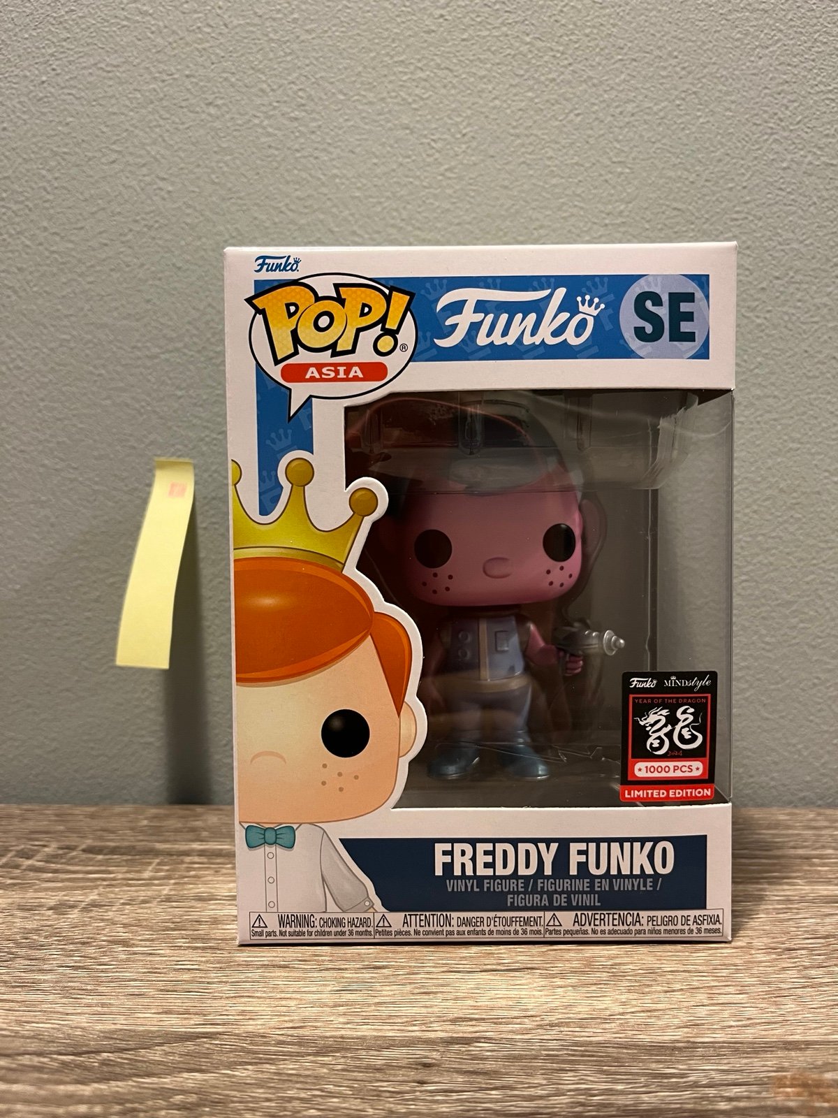*rare* Freddy Funko as MMC Pilot [Mission control] Unreleased Funko Pop