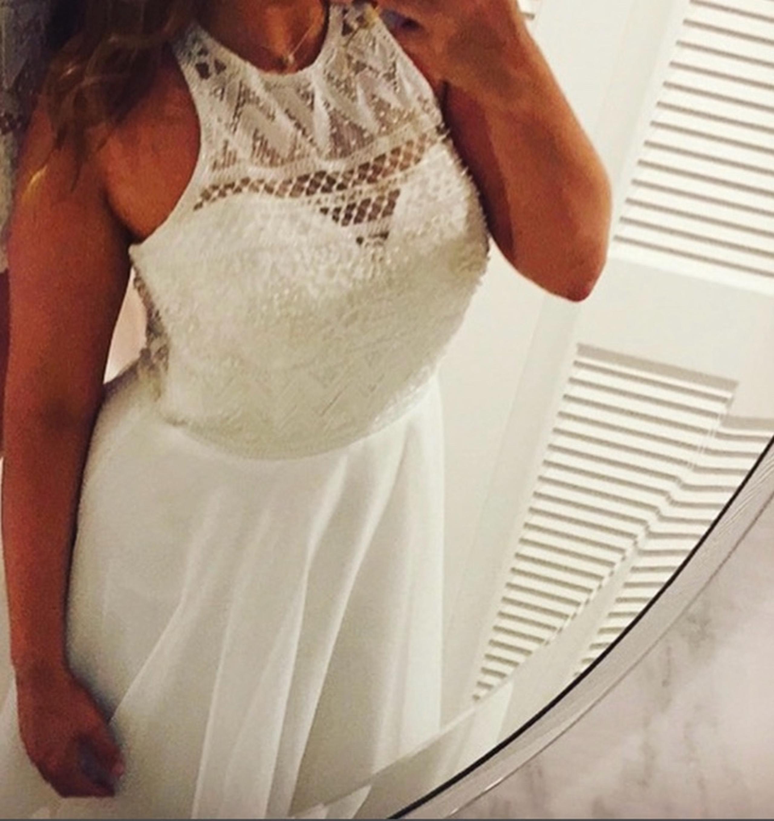 White dress