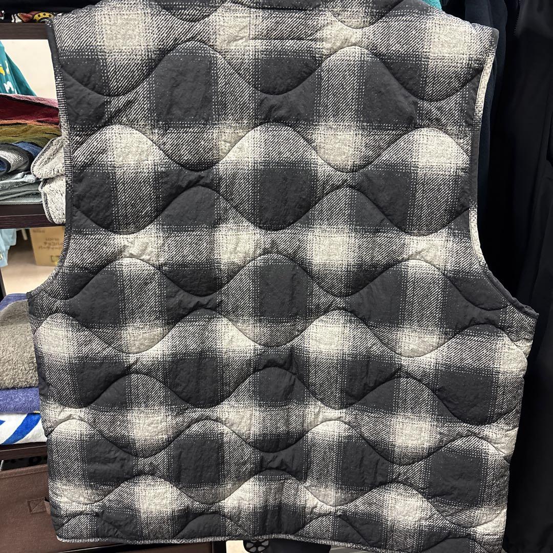 Stussy Plaid Nylon Liner Vest In Black | ModeSens