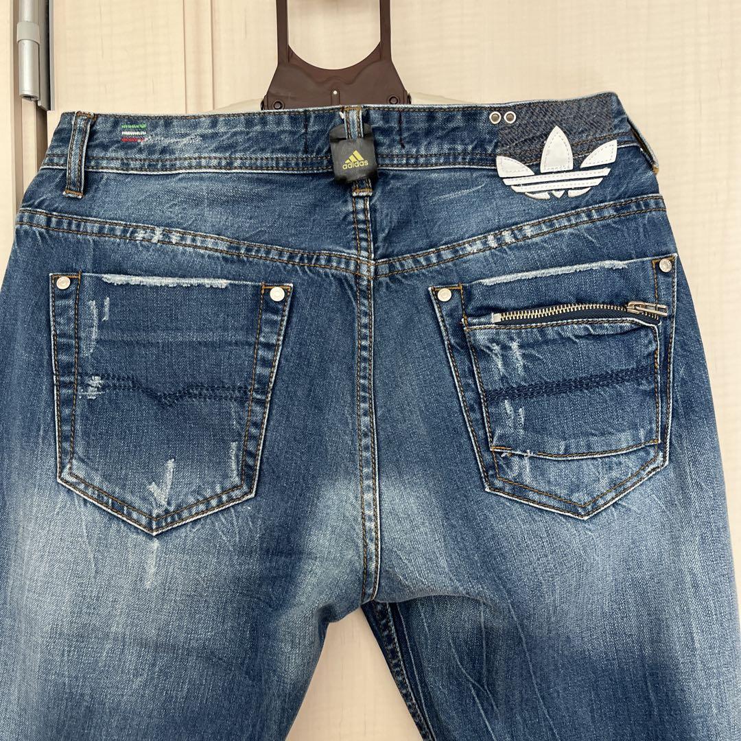 DIESEL Blue Denim Jeans, Rolled Up