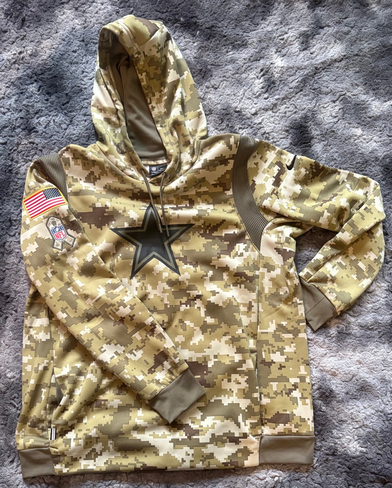 Dallas Cowboys Salute To Service Hoodie XL