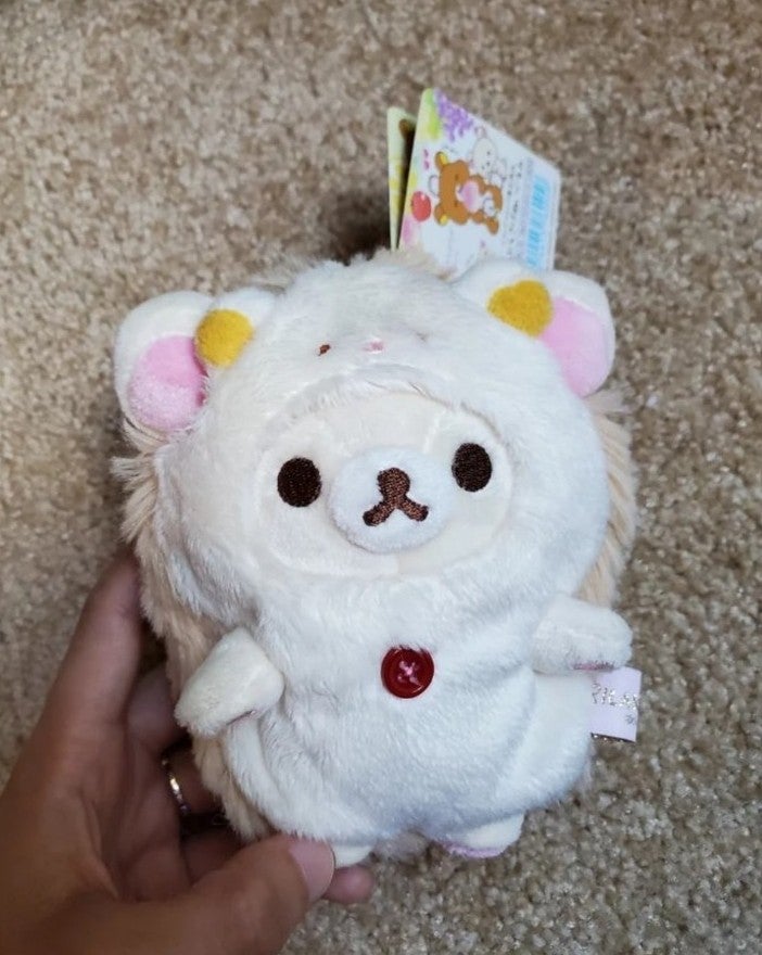 sale outlet plush hedgehog Korilakkuma premium soft costume keychain fruits Rilakkuma Toys & Collectibles sale outlet plush hedgehog Korilakkuma premium soft costume keychain fruits Rilakkuma Toys & Collectibles