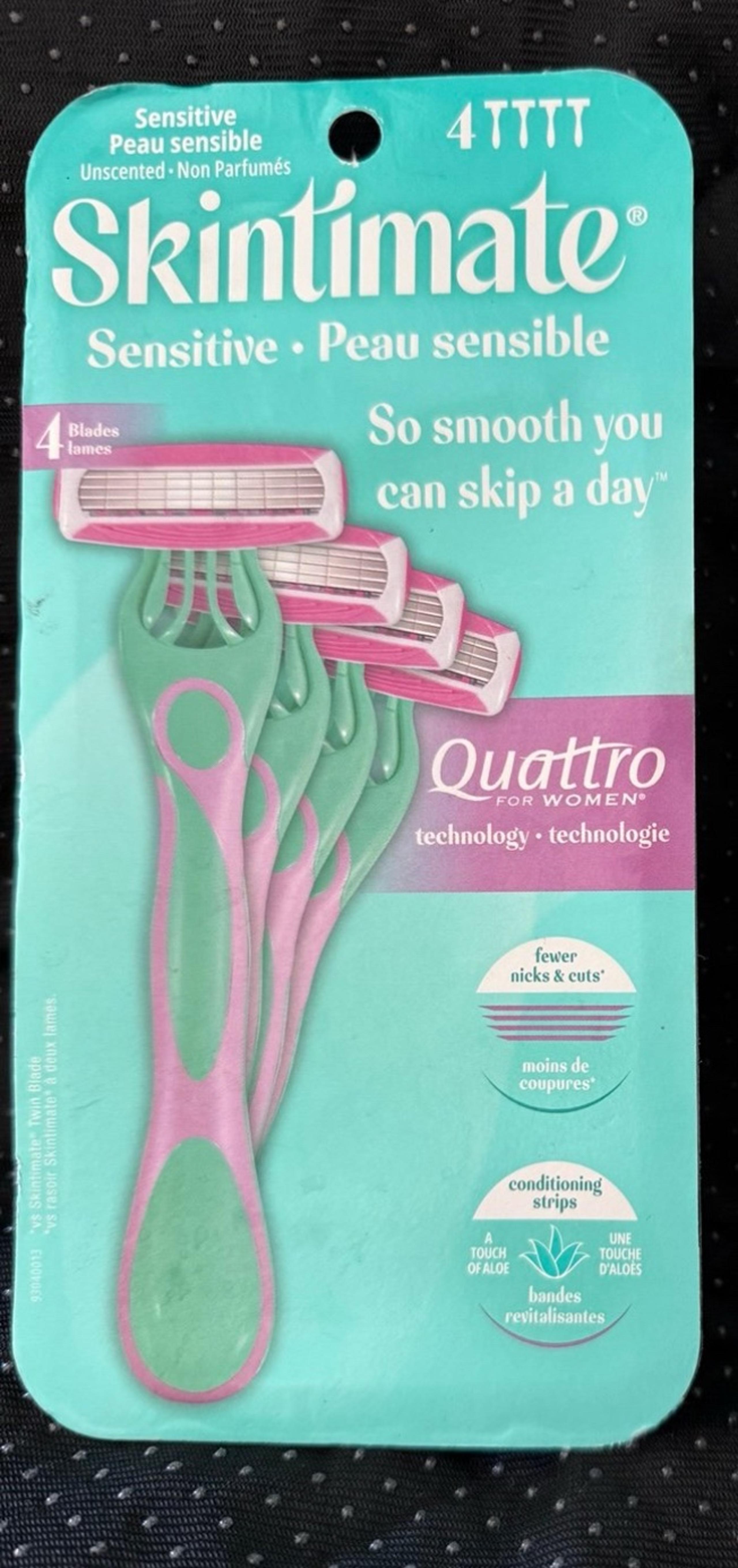 Skintimate Sensitive Quattro for women