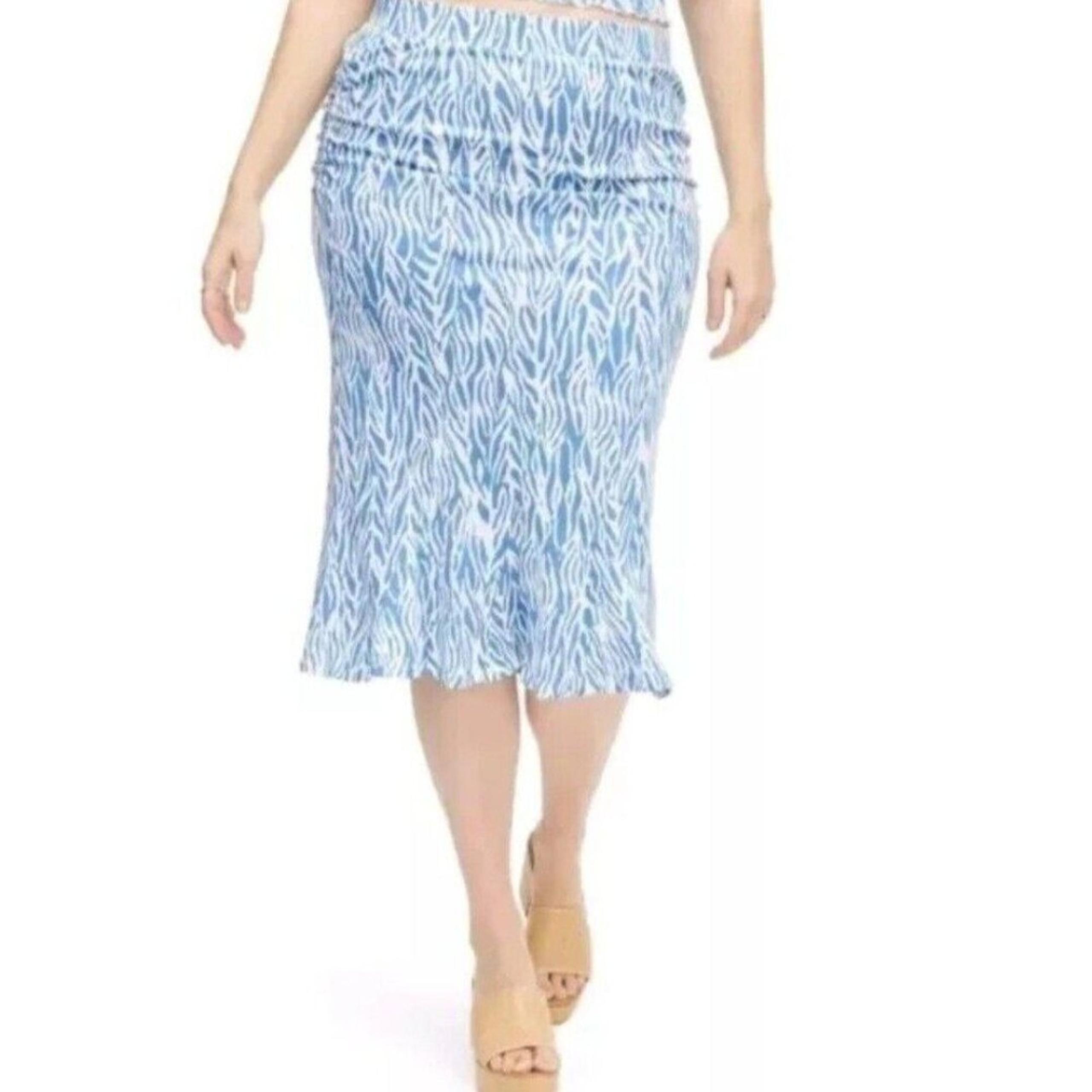 x Target A-Line Sea Twig Midi Skirt NWT Size XXL - Diane von Furstenberg