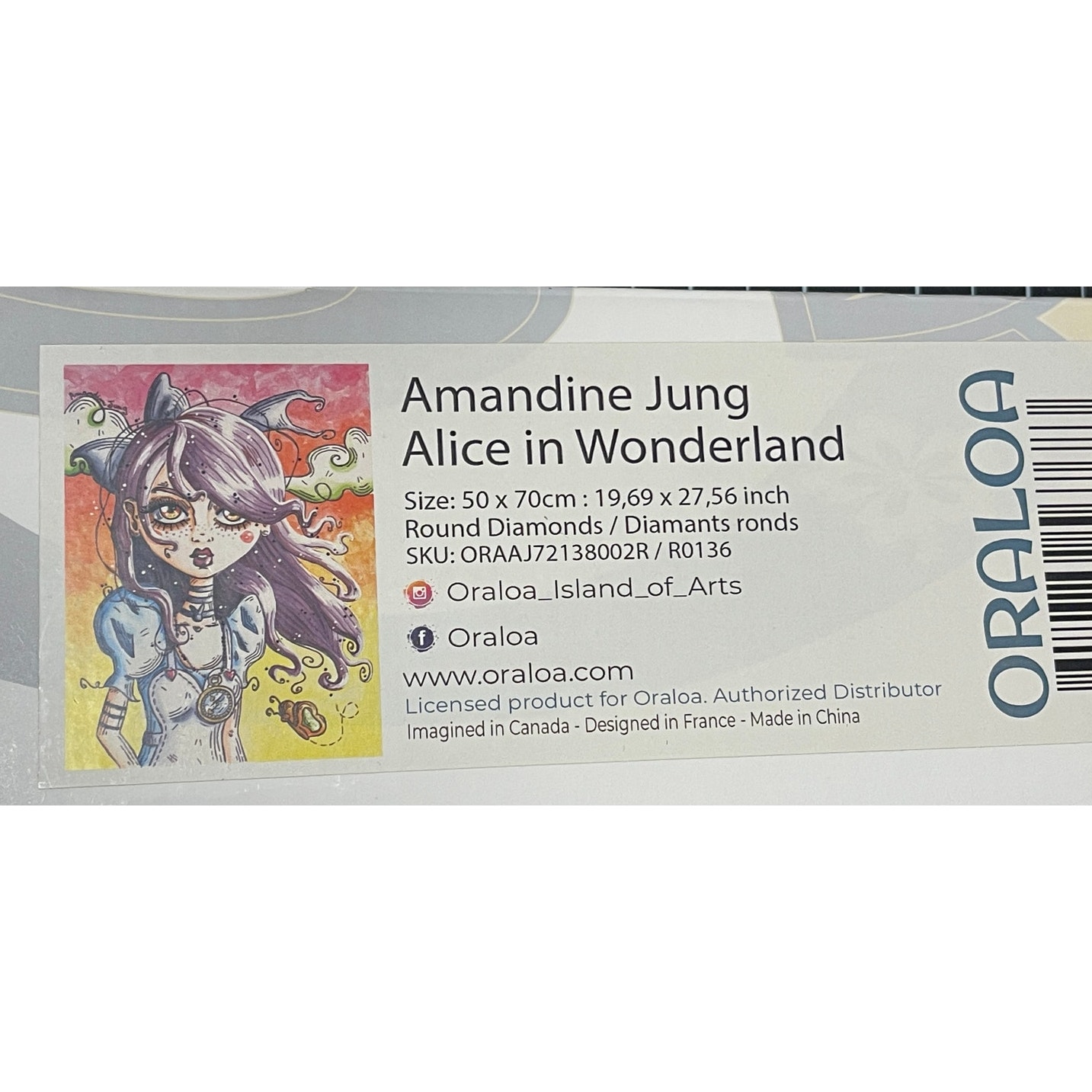 Oraloa Alice in Wonderland by Amandine Jung - NEW