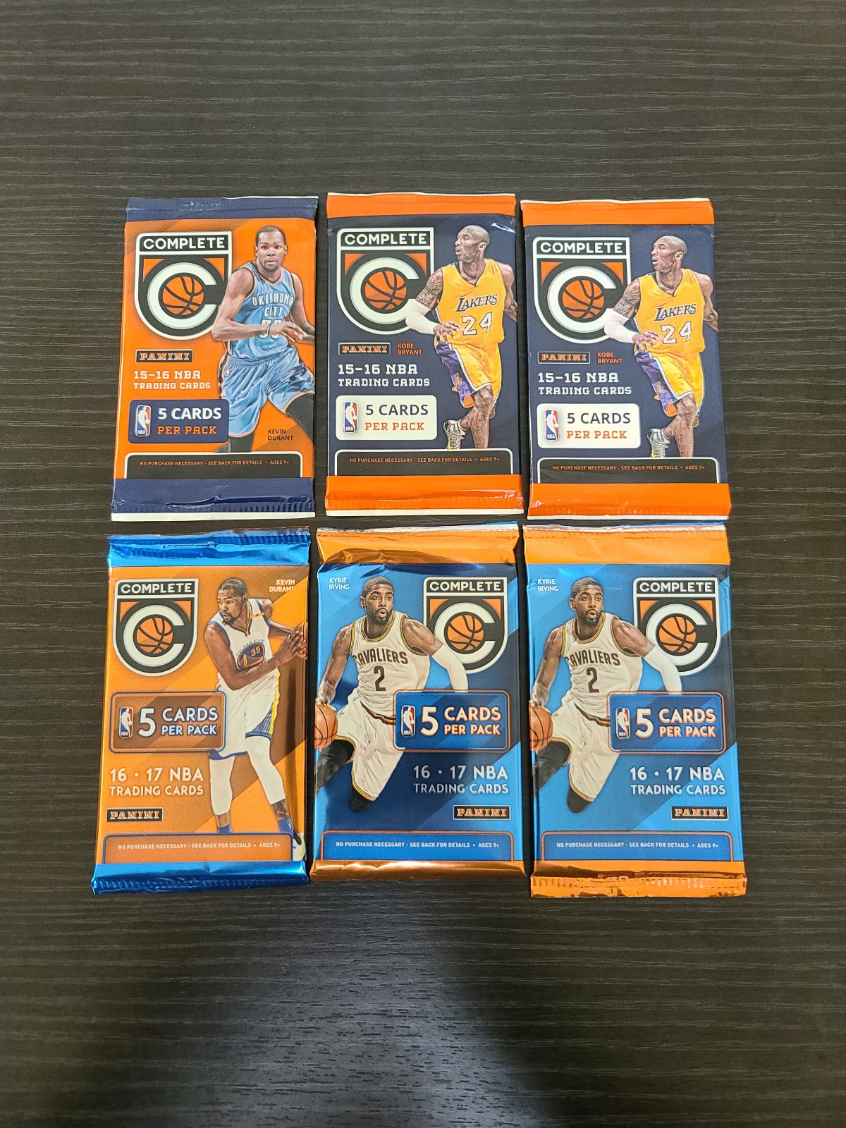 Panini Complete unopened packs