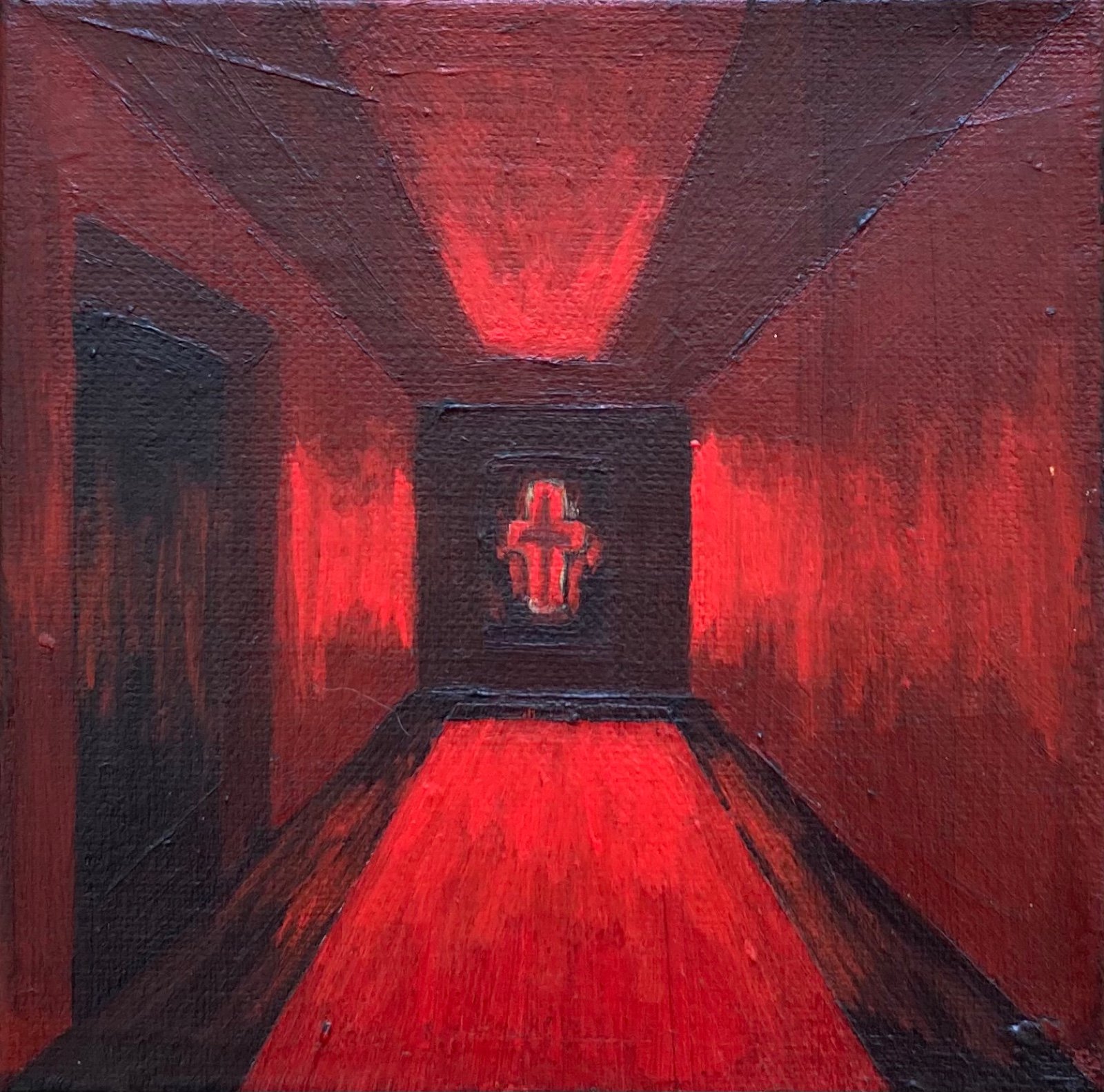 ‘The Elevator Game’ painting
