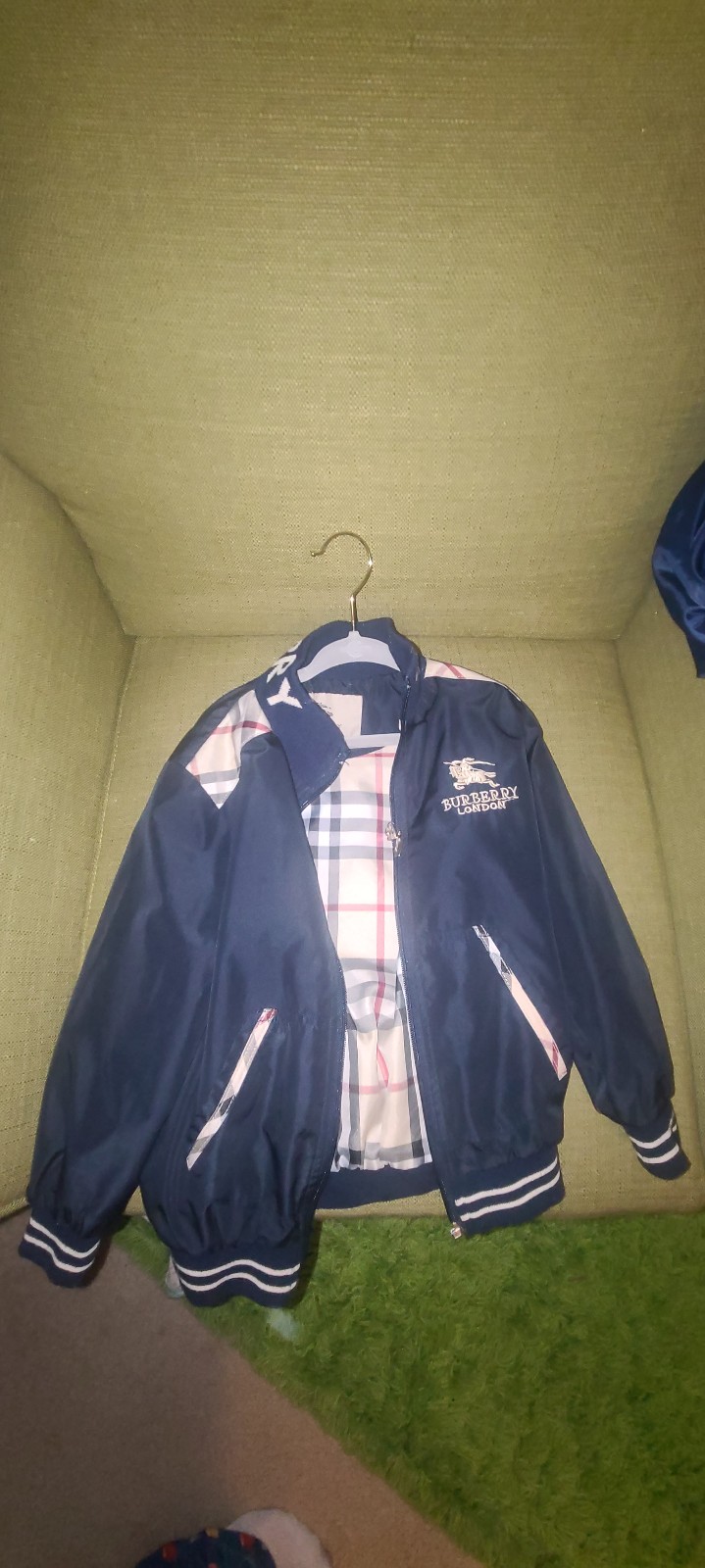 Burberry jacket kids xl 4t
