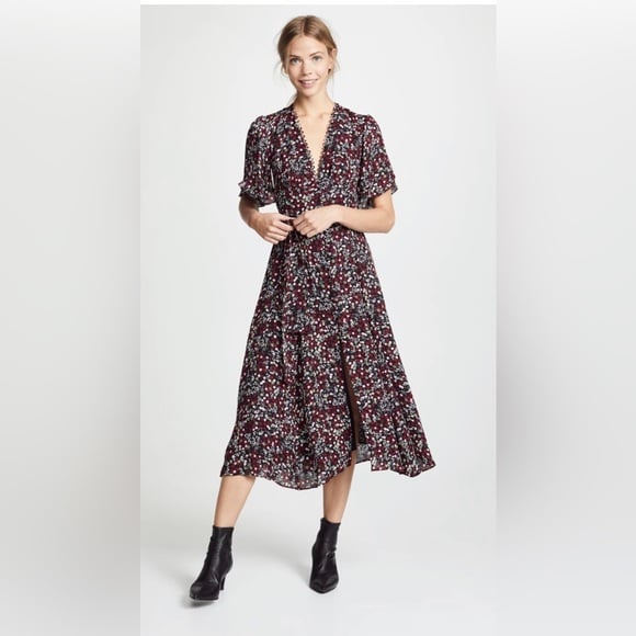 Nicholas Daisy Wrap Midi