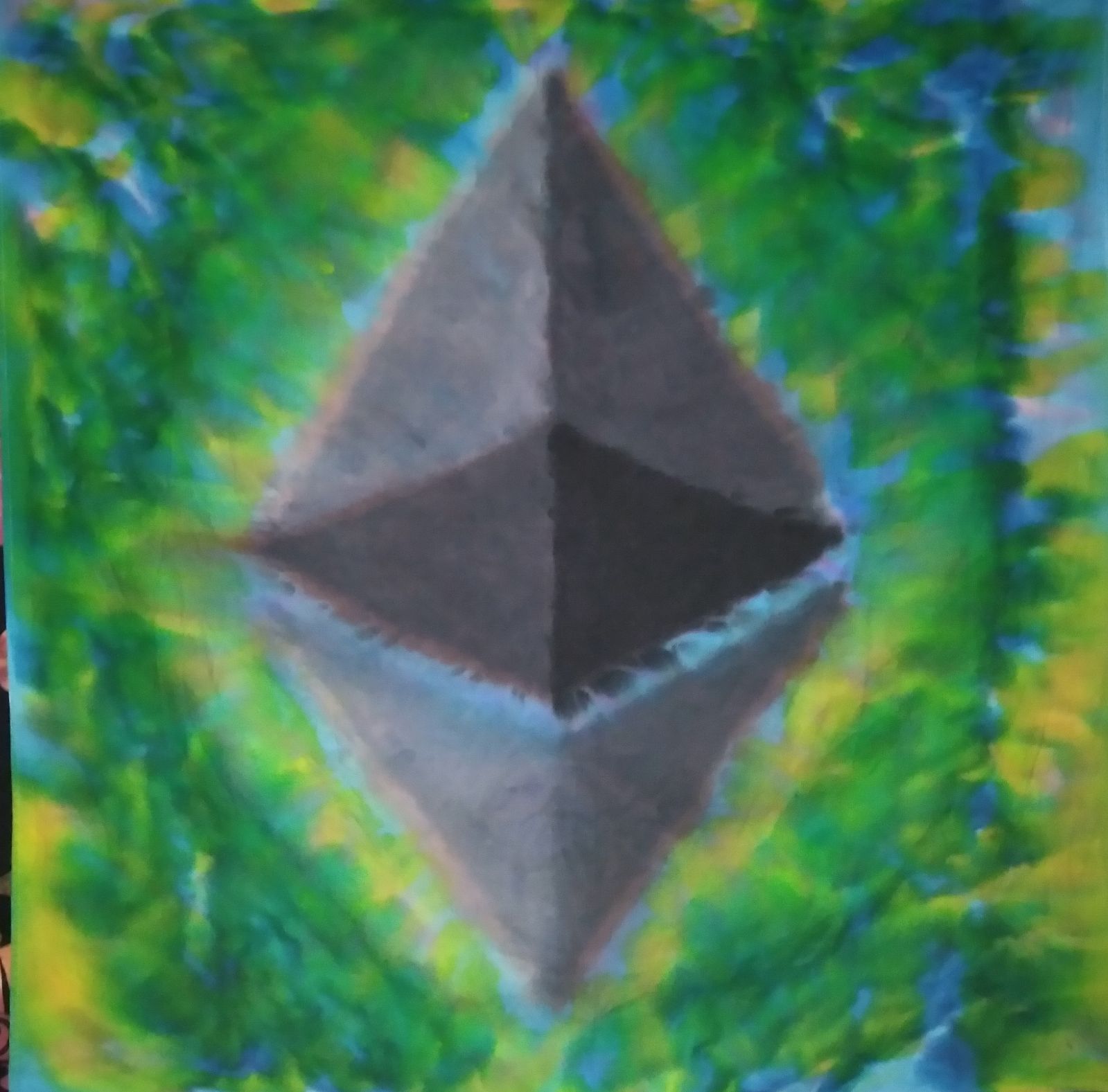 Tiedye Ethereum Tapestry