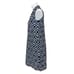 Jude Connally Women’s Kristen Dress in Garden Lattice Navy sz XS Stretchy Comfy