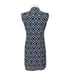 Jude Connally Women’s Kristen Dress in Garden Lattice Navy sz XS Stretchy Comfy