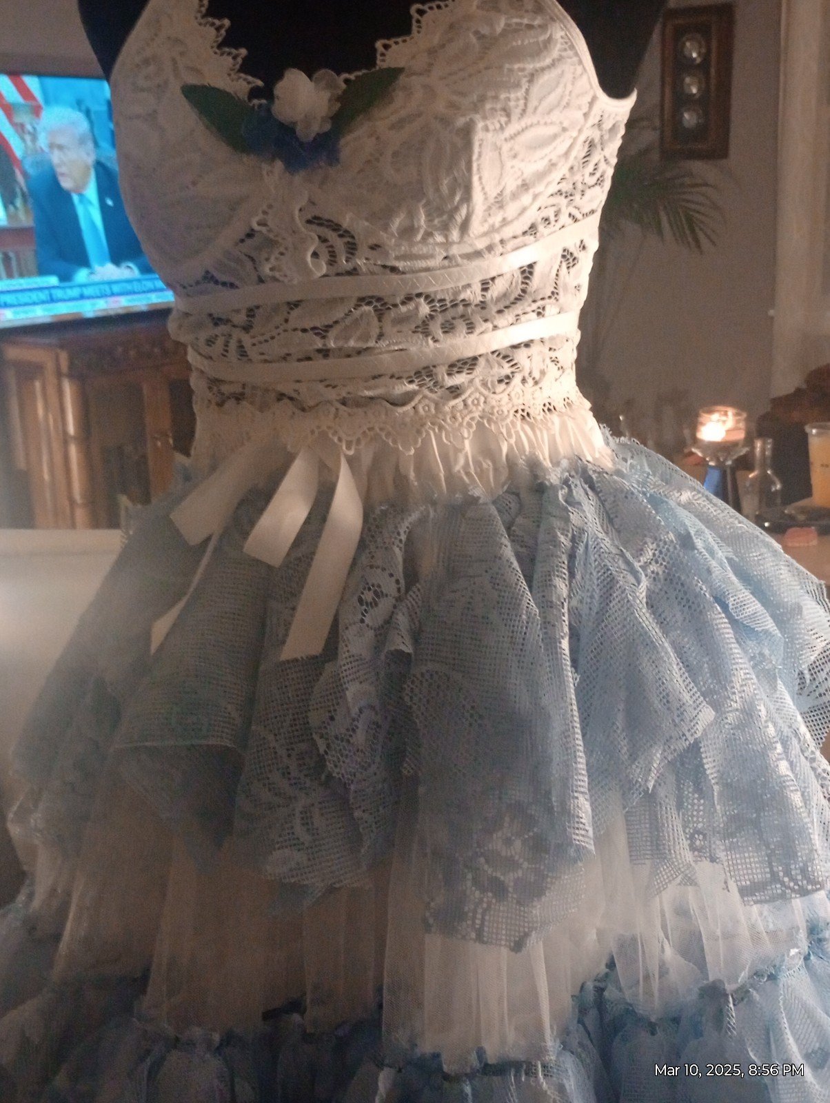 Dress custom design hand crafted to the highest quality Easter, event