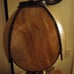 5 Panel Marbled Curved Slag Stained Glass Table Lamp Shade