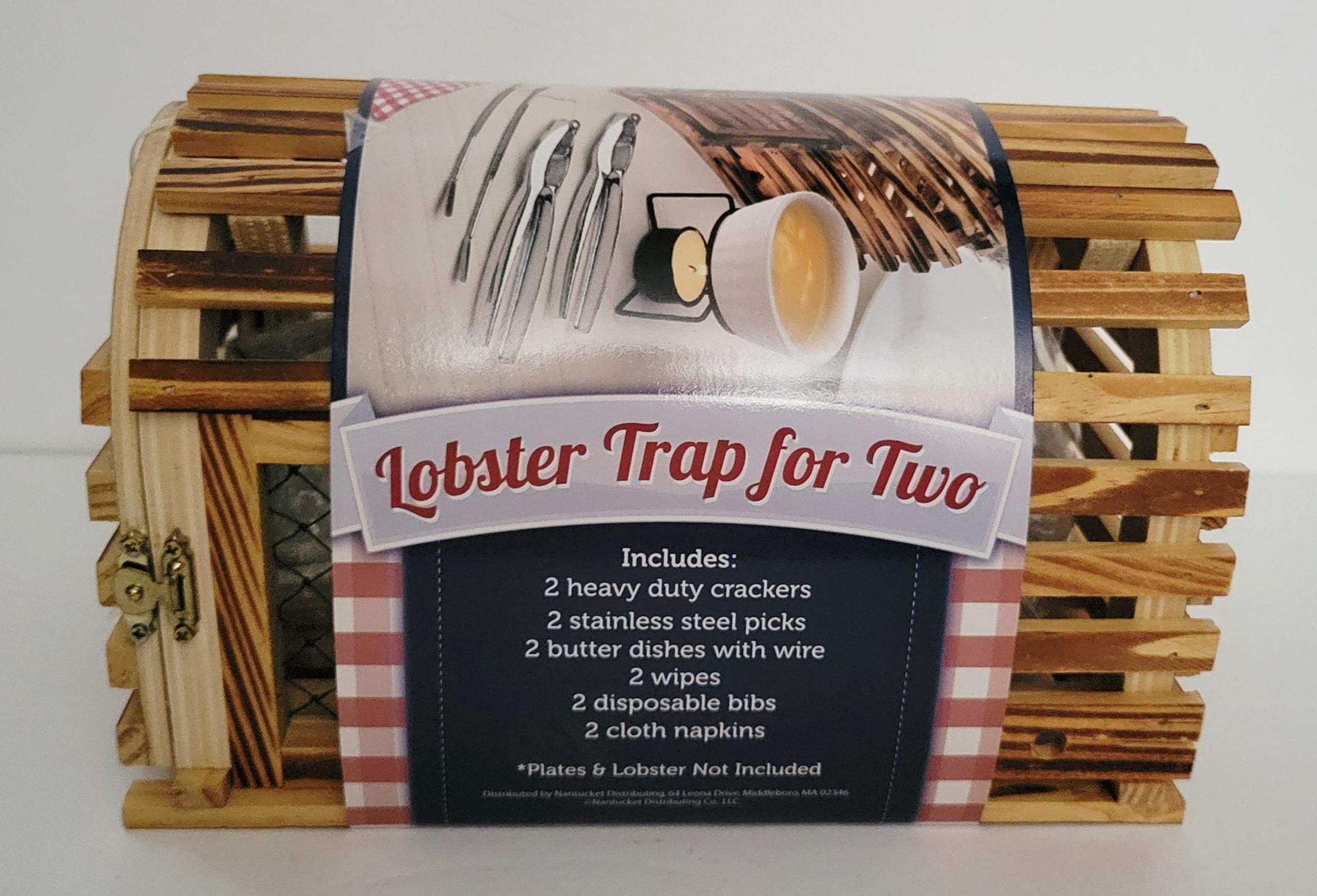 Lobster Trap for Two Gift Meal Set! New!