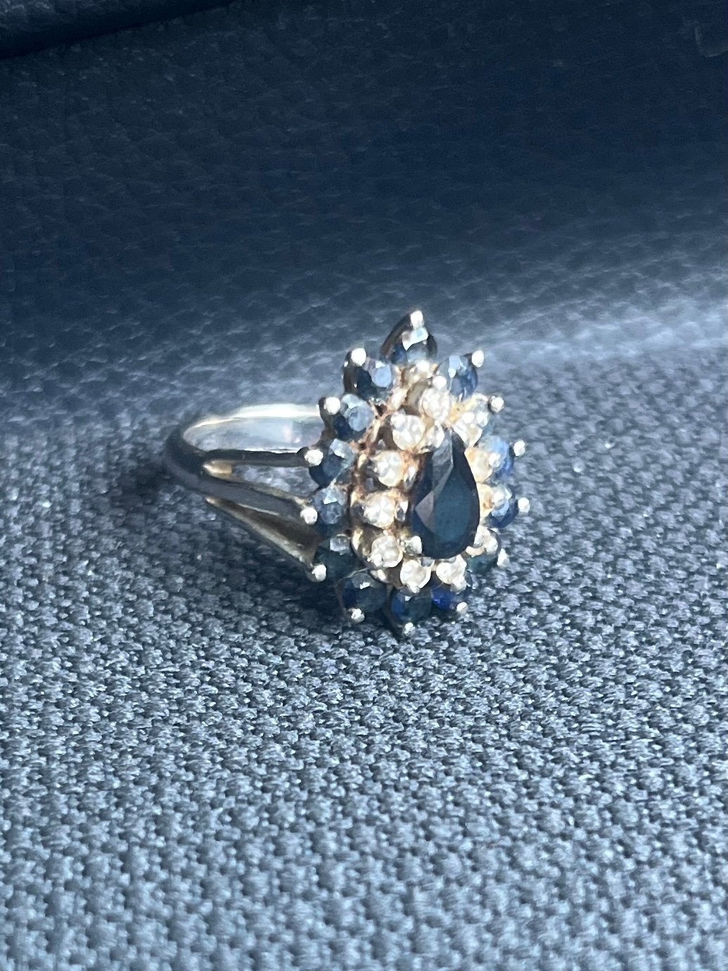 14k Gold Ring with Sapphire