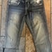 NEW Vigoss Jeans The Chelsea Capri Embellished Thick Stitch 5/6 Midrise NWT
