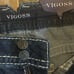 NEW Vigoss Jeans The Chelsea Capri Embellished Thick Stitch 5/6 Midrise NWT