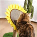 Lovely Caves Sunflower Cat Scratching Post Cat Scratcher Cat Tree