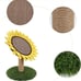 Lovely Caves Sunflower Cat Scratching Post Cat Scratcher Cat Tree