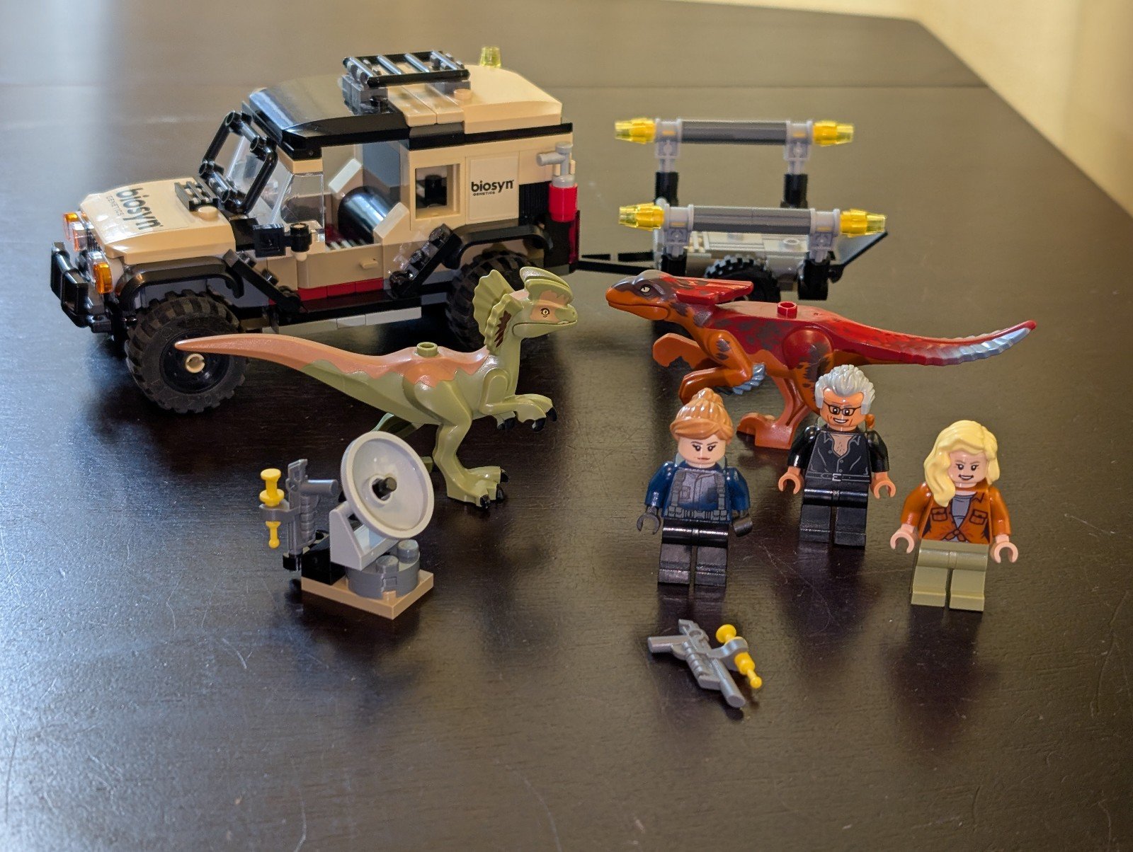Lego 76951 Pyroraptor & Dilophosaurus Transport