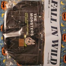 Labubu Fall In Wild Denim Messenger Bag