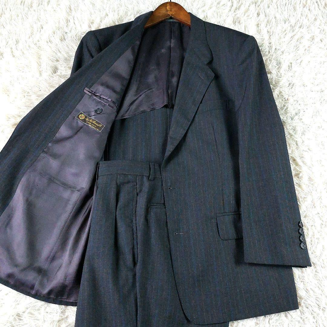 Excellent Condition Loro Piana Super 110's Mackenzie Striped Suit Jacket