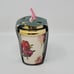 RARE 2018 Starbucks Ban.do Floral Tumbler Mug Cup Christmas Tree Ornament 2.5
