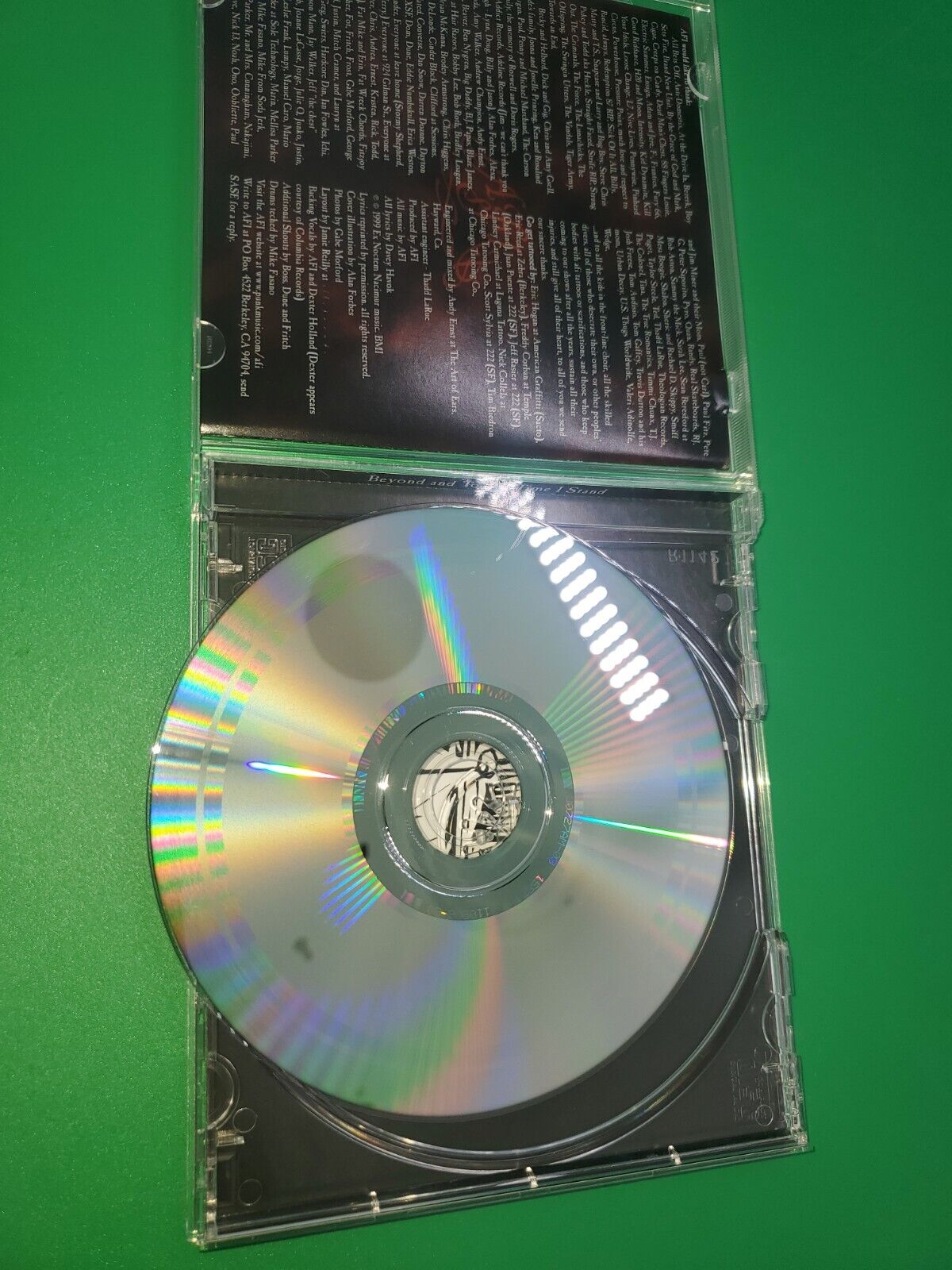 Black Sails in the Sunset by AFI Cd (Recorded, 1999) NOT TESTED